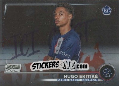 Figurina Hugo Ekitike - Stadium Club Chrome UEFA Club Competitions 2022-2023
 n. 44 - Topps