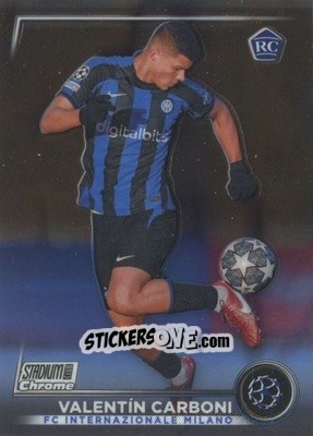 Figurina Valentín Carboni - Stadium Club Chrome UEFA Club Competitions 2022-2023
 n. 45 - Topps