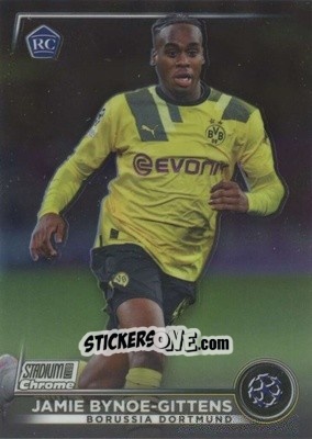 Sticker Jamie Bynoe-Gittens - Stadium Club Chrome UEFA Club Competitions 2022-2023
 n. 46 - Topps