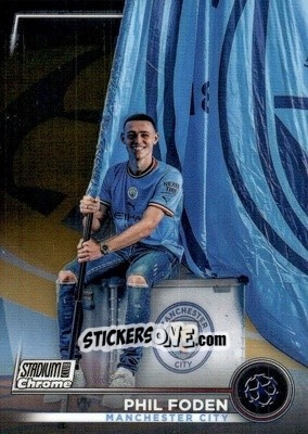 Cromo Phil Foden - Stadium Club Chrome UEFA Club Competitions 2022-2023
 n. 47 - Topps