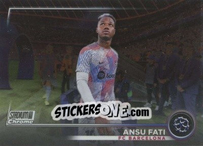 Sticker Ansu Fati - Stadium Club Chrome UEFA Club Competitions 2022-2023
 n. 48 - Topps