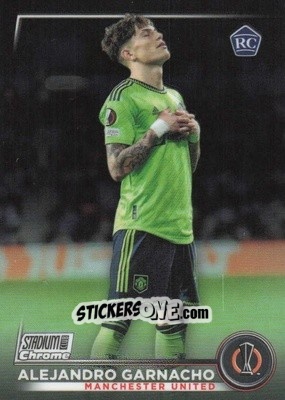 Figurina Alejandro Garnacho - Stadium Club Chrome UEFA Club Competitions 2022-2023
 n. 49 - Topps