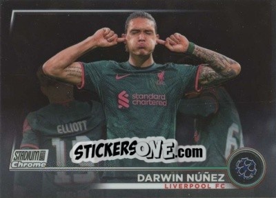 Cromo Darwin Núñez - Stadium Club Chrome UEFA Club Competitions 2022-2023
 n. 53 - Topps
