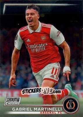 Sticker Gabriel Martinelli - Stadium Club Chrome UEFA Club Competitions 2022-2023
 n. 58 - Topps