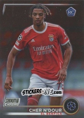 Sticker Cher N'dour - Stadium Club Chrome UEFA Club Competitions 2022-2023
 n. 63 - Topps
