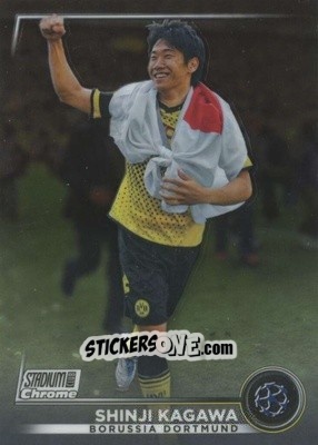 Figurina Shinji Kagawa - Stadium Club Chrome UEFA Club Competitions 2022-2023
 n. 78 - Topps