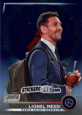 Cromo Lionel Messi - Stadium Club Chrome UEFA Club Competitions 2022-2023
 n. 80 - Topps