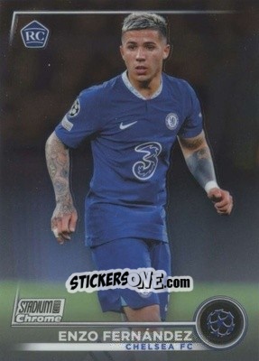 Sticker Enzo Fernández - Stadium Club Chrome UEFA Club Competitions 2022-2023
 n. 83 - Topps