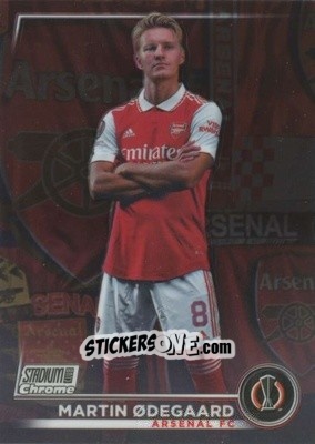 Figurina Martin Ødegaard - Stadium Club Chrome UEFA Club Competitions 2022-2023
 n. 87 - Topps