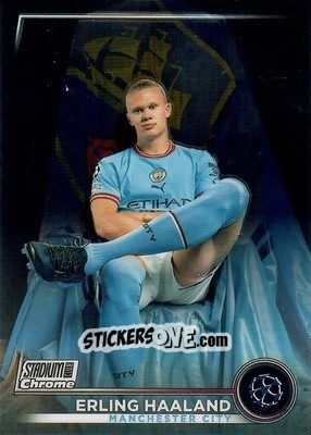 Cromo Erling Haaland - Stadium Club Chrome UEFA Club Competitions 2022-2023
 n. 92 - Topps