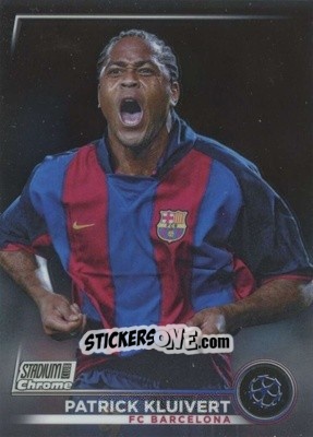 Sticker Patrick Kluivert - Stadium Club Chrome UEFA Club Competitions 2022-2023
 n. 95 - Topps