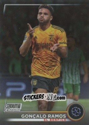 Figurina Gonçalo Ramos - Stadium Club Chrome UEFA Club Competitions 2022-2023
 n. 97 - Topps