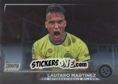 Figurina Lautaro Martínez - Stadium Club Chrome UEFA Club Competitions 2022-2023
 n. 100 - Topps