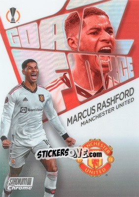 Sticker Marcus Rashford - Stadium Club Chrome UEFA Club Competitions 2022-2023
 n. GF-MR - Topps