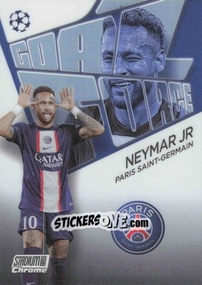 Figurina Neymar Jr - Stadium Club Chrome UEFA Club Competitions 2022-2023
 n. GF-NJR - Topps