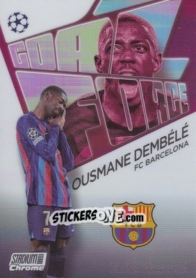 Figurina Ousmane Dembélé - Stadium Club Chrome UEFA Club Competitions 2022-2023
 n. GF-OD - Topps