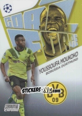 Cromo Youssoufa Moukoko - Stadium Club Chrome UEFA Club Competitions 2022-2023
 n. GF-YM - Topps
