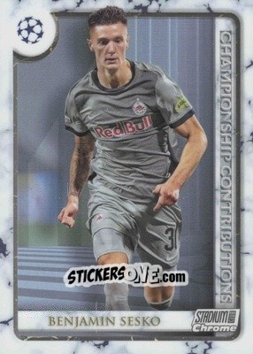 Cromo Benjamin Sesko - Stadium Club Chrome UEFA Club Competitions 2022-2023
 n. CC-BS - Topps