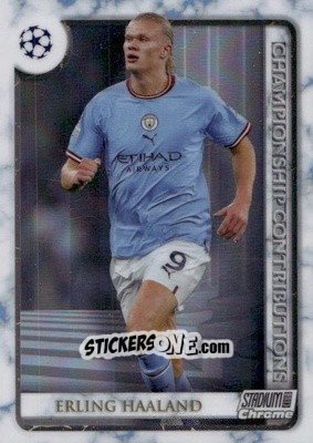 Cromo Erling Haaland - Stadium Club Chrome UEFA Club Competitions 2022-2023
 n. CC-EH - Topps