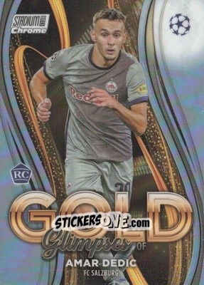 Figurina Amar Dedic - Stadium Club Chrome UEFA Club Competitions 2022-2023
 n. GG-AD - Topps