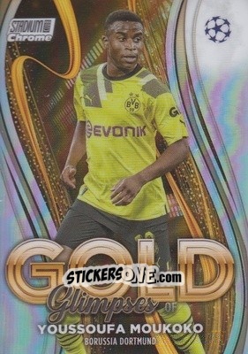 Cromo Youssoufa Moukoko - Stadium Club Chrome UEFA Club Competitions 2022-2023
 n. GG-YM - Topps
