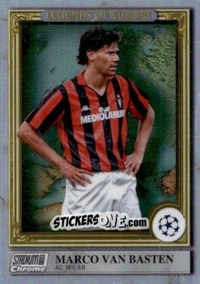Sticker Marco van Basten - Stadium Club Chrome UEFA Club Competitions 2022-2023
 n. LE-MVB - Topps