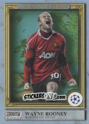 Figurina Wayne Rooney - Stadium Club Chrome UEFA Club Competitions 2022-2023
 n. LE-WR - Topps