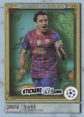 Sticker Xavi - Stadium Club Chrome UEFA Club Competitions 2022-2023
 n. LE-XAV - Topps