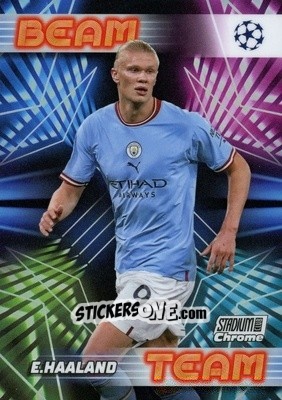 Cromo Erling Haaland - Stadium Club Chrome UEFA Club Competitions 2022-2023
 n. BT-EH - Topps
