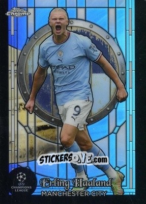 Cromo Erling Haaland - Stadium Club Chrome UEFA Club Competitions 2022-2023
 n. 9-of-9 - Topps