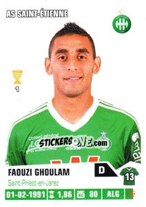 Cromo Faouzi Ghoulam - FOOT 2013-2014 n. 389 - Panini