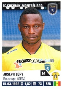 Figurina Joseph Lopy - FOOT 2013-2014 n. 422 - Panini