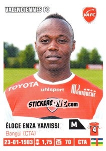 Figurina Eloge Enza Yamissi - FOOT 2013-2014 n. 473 - Panini