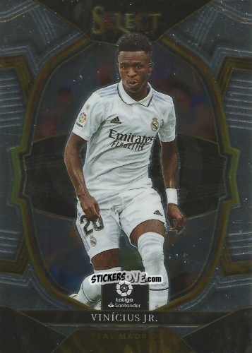Figurina Vinicius Jr. - Select LaLiga 2022-2023
 n. 75 - Panini