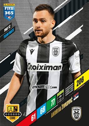 Figurina Andrija Živković - FIFA 365: 2023-2024. Adrenalyn XL
 n. PAO12 - Panini