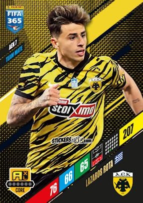 Sticker Lazaros Rota - FIFA 365: 2023-2024. Adrenalyn XL
 n. AEK7 - Panini