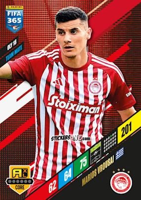 Sticker Marios Vrousai - FIFA 365: 2023-2024. Adrenalyn XL
 n. OLY18 - Panini