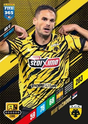 Cromo Mijat Gaćinović - FIFA 365: 2023-2024. Adrenalyn XL
 n. AEK12 - Panini