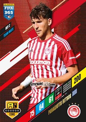 Cromo Panagiotis Retsos - FIFA 365: 2023-2024. Adrenalyn XL
 n. OLY2 - Panini
