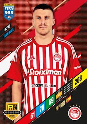 Sticker Pep Biel - FIFA 365: 2023-2024. Adrenalyn XL
 n. OLY16 - Panini