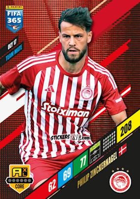 Sticker Philip Zinckernagel - FIFA 365: 2023-2024. Adrenalyn XL
 n. OLY17 - Panini