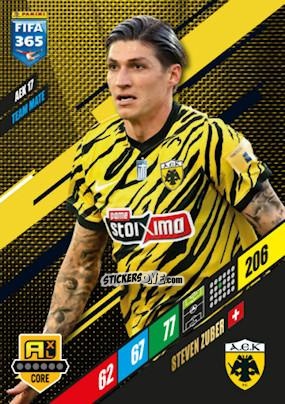 Sticker Steven Zuber - FIFA 365: 2023-2024. Adrenalyn XL
 n. AEK17 - Panini