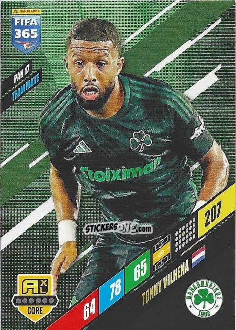 Figurina Tonny Vilhena - FIFA 365: 2023-2024. Adrenalyn XL
 n. PAN17 - Panini