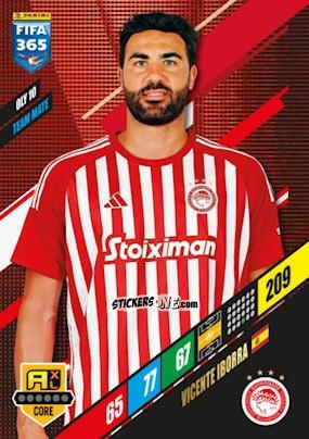 Figurina Vicente Iborra - FIFA 365: 2023-2024. Adrenalyn XL
 n. OLY10 - Panini