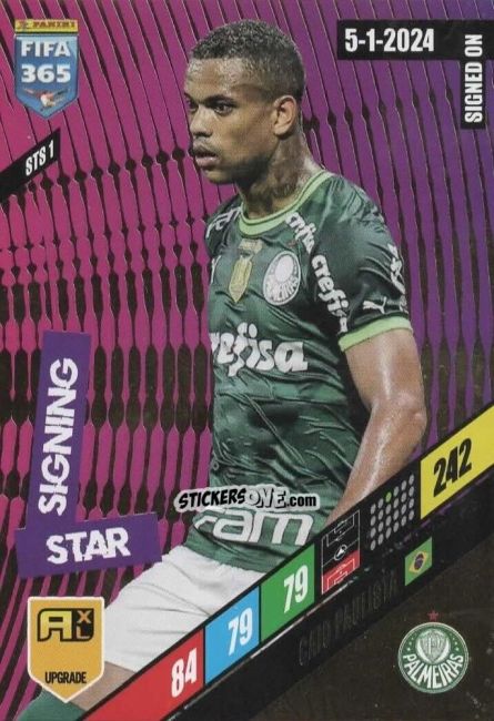 Figurina Caio Paulista - FIFA 365: 2023-2024. Adrenalyn XL
 n. STS1 - Panini