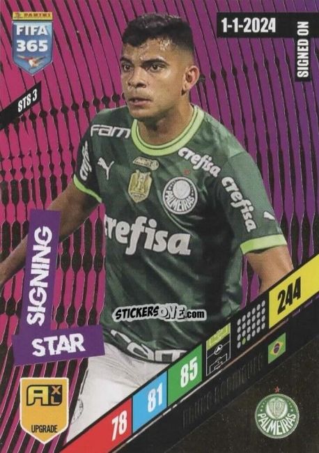 Figurina Bruno Rodrigues - FIFA 365: 2023-2024. Adrenalyn XL
 n. STS3 - Panini