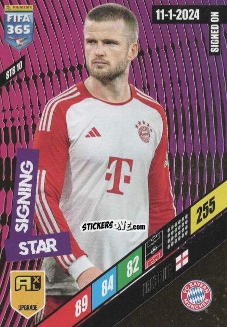 Sticker Eric Dier - FIFA 365: 2023-2024. Adrenalyn XL
 n. STS10 - Panini