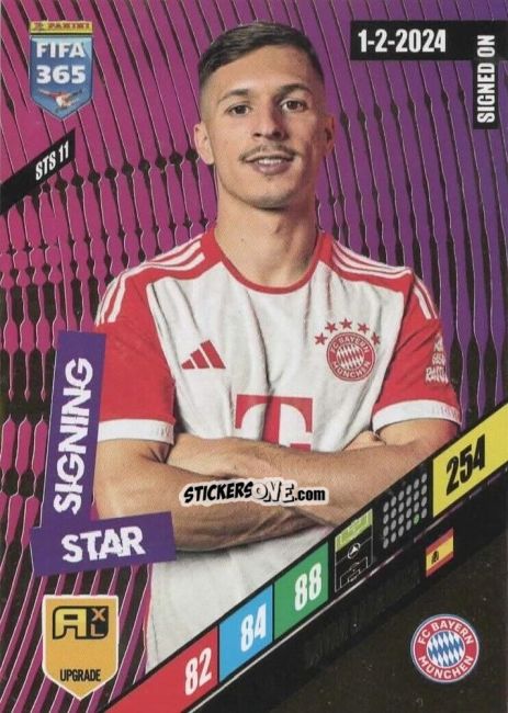 Sticker Bryan Zaragoza - FIFA 365: 2023-2024. Adrenalyn XL
 n. STS11 - Panini