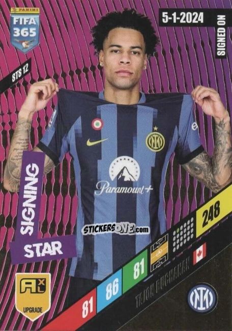Sticker Tajon Buchanan - FIFA 365: 2023-2024. Adrenalyn XL
 n. STS12 - Panini