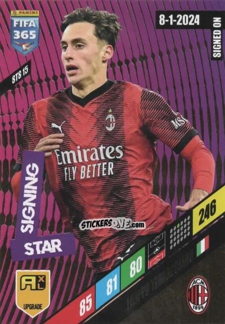 Cromo Filippo Terracciano - FIFA 365: 2023-2024. Adrenalyn XL
 n. STS15 - Panini